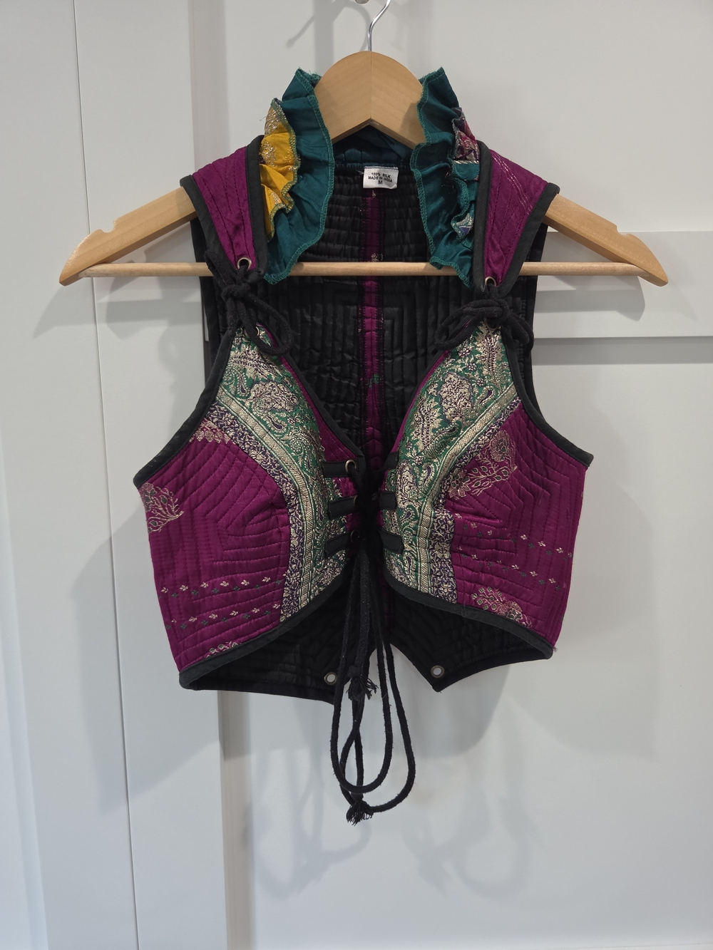 Xeno Tribal Choli Overbust Vest - Bellydance, Larpers, Tribal Fusion, Victorian